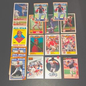 ⚾️ Ozzie Smith Baseball Card Lot ⚾️